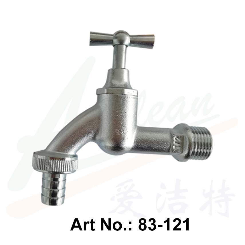  德国黄铜水龙头，哑光镀铬